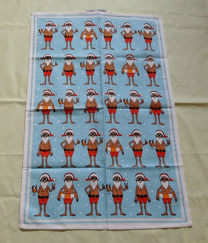 Cool santa geschirrtuch - 45, x